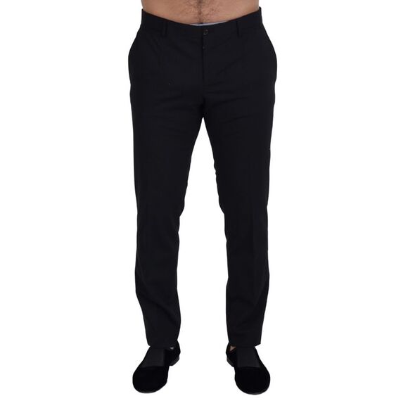 Dolce & Gabbana Men's Cotton Trousers Black